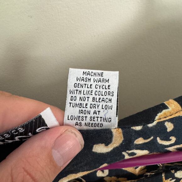 Sante Classics Vintage Ethnic Boho Midi Dress US Women's One Size - Picture 6 of 7